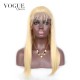 613 Blonde 360 Lace frontal Wig Straight Human Virgin Hair,150 Density Human Hair Wigs 
